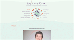 Desktop Screenshot of fabiennekane.ch